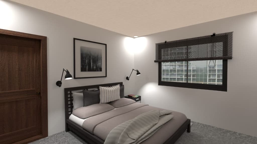 غرفة النوم الرئيسية